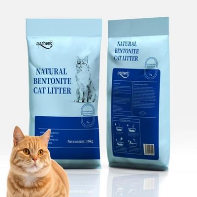 Good price OEM Bentonite Cat Litter Sand Dust Free 0.8mm-3.8mm Bentonite Litter Sand online