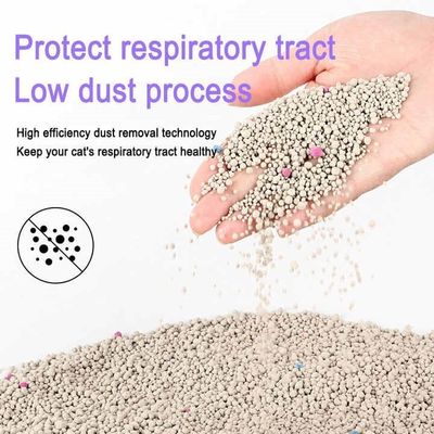 Good price Customized Flavor Clumping Sand Cat Litter Colorful Bentonite Premium Cat Litter online