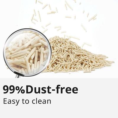 Good price OEM / ODM Multi Fragrance Natural Formula Bulk Strong Clumping Strip Shaped Tofu Cat Litter online