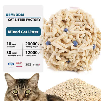 Good price Customized Cat Litter Tofu Mix Bentonite Premium Cat Litter Sand Dust Free online