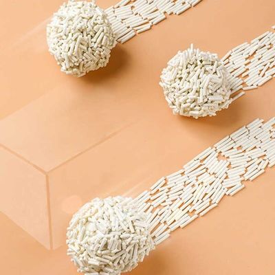 Good price Plant Based Tofu Cat Litter Dust Free Clumping Crushed Stripe Shape For Cats online