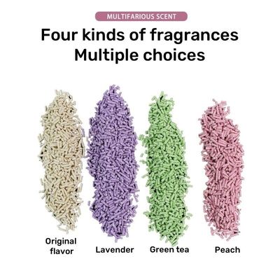 Good price Flushable Strong Clumping Tofu Cat Litter Multi Fragrance Biodegradable online