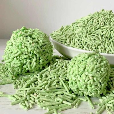 Good price Flush Friendly Green Tea Cat Litter BSCI MSDS Green Tea Leaves Cat Litter online