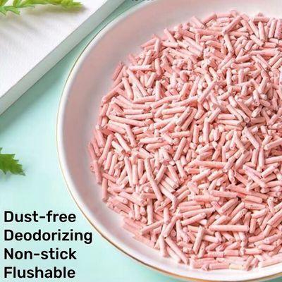 Good price Different Flavors Tofu Cat Litter Pet Safe Non Toxic Light Weight Good Water Solubility online