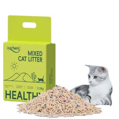 Good price Cheap Easy To Scoop Low Tracking Mixed Tofu Bentonite Cat Litter For Multiple Cat Family online