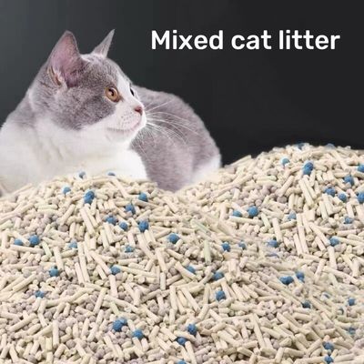 Good price Customized Ultra Absorbent Mixed Cat Litter Fast Clumping Natural Dust Free online
