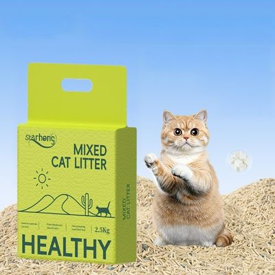 Good price Multi Fragrance Mixed Cat Litter Dust Free Kitty Litter Bulk Strong Clumping online