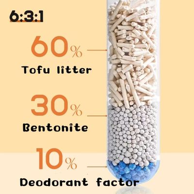 Good price 100% Natural Mixed Cat Litter Biodegradable Dust Free Cat Litter online