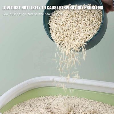 Low Dust Tofu Cat Litter Bulk 1.5mm 1.8mm 2.0mm Tofu Cat Litter
