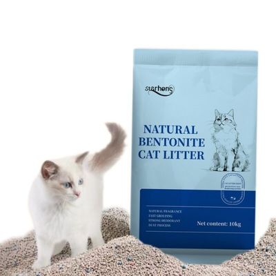 Dust Free Bentonite Clay Clumping Highly Absorbent Bentonite Biodegradable