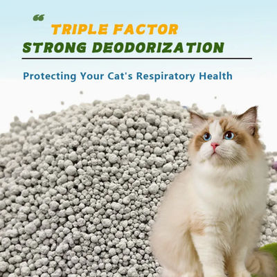 Bon prix Des déchets de chats à base de bentonite sphérique durable gris 100% argile naturelle en ligne