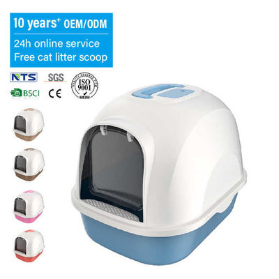 Fully Enclosed Cat Litter Toilet For Multi Cat Households OEM / ODM Distribution