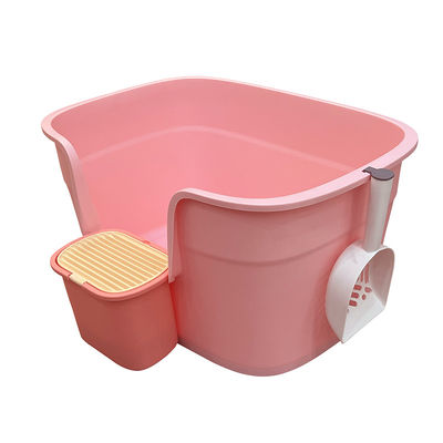 Pet Supplies PP Plastic Pet Cleaning Products Set Biodegradable Cat Litter Box