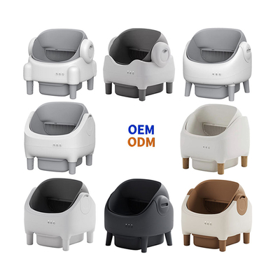 Bon prix Litière automatique autonettoyante pour chat avec capteur, très grande toilette pour animaux en ligne