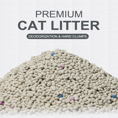 OEM 100% Natural Sodium Cat Sand Lemon Scent Strong Odor Lock Dust Free Clumping Premium Bentonite Cat Litter