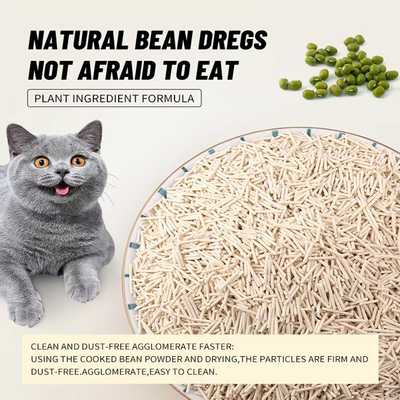 OEM Pet Products Eco-Friendly 1.5mm Biodegradable Clumping Premium Odor Control Tofu Cat Litter