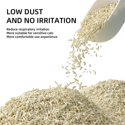 Pet Products Natural Food Grade Materials Super Deodorant Easy Clumping Tofu Cat Litter For Pet Shop